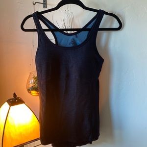 NWOT Prana workout tank. Navy. Size Medium